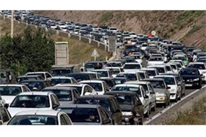 ترافیک پرحجم در جاده‌های استان مازندران