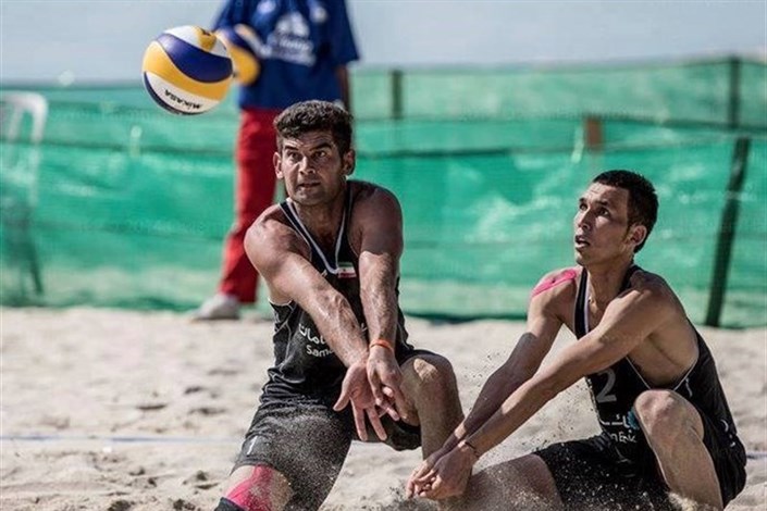 تیم ملی «الف» ایران در جمع چهار تیم برتر تور جهانی والیبال ساحلی عمان