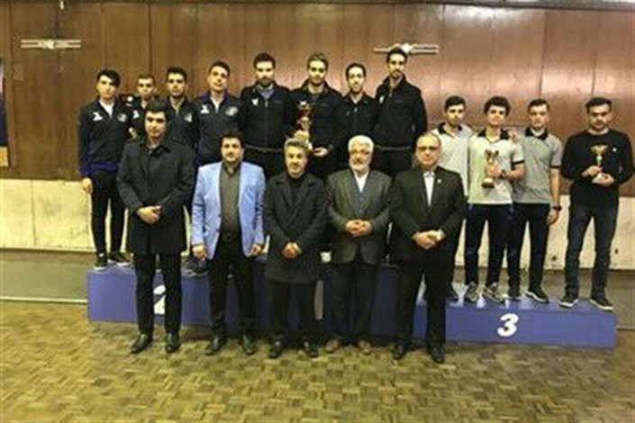 قهرمانی دانشگاه آزاد در لیگ برتر شمشیربازی آقایان