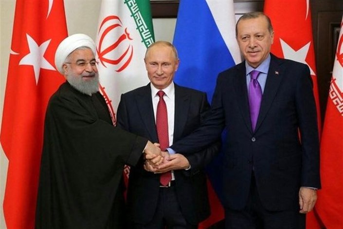 دیدار روحانی و رؤسای جمهور روسیه و ترکیه 