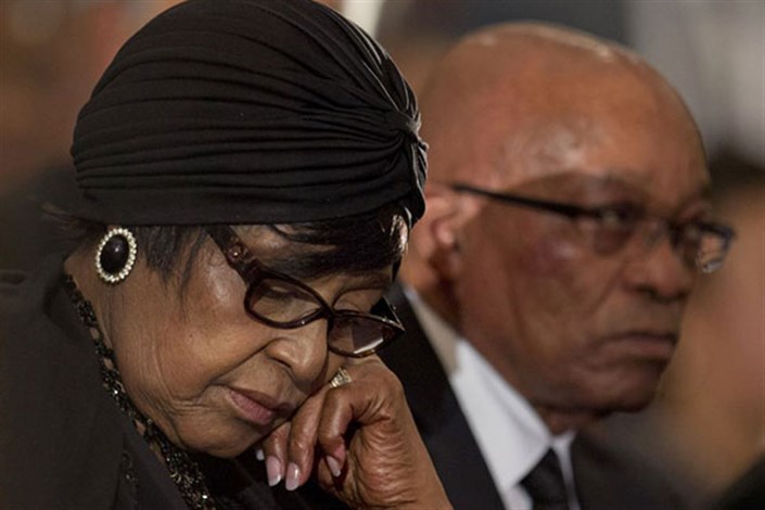 ظریف درگذشت همسر نلسون ماندلا را تسلیت گفت