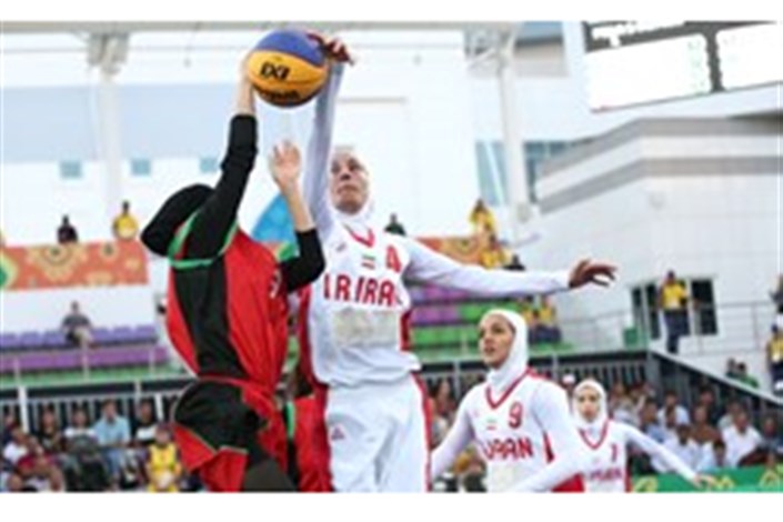 شکست تیم بسکتبال بانوان سه نفره ایران مقابل آمریکا