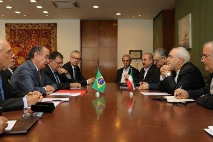 دیدار وزیران امور خارجه ایران و برزیل