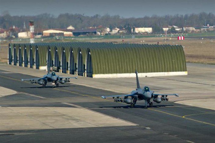 نیروی هوایی فرانسه در آماده باش کامل