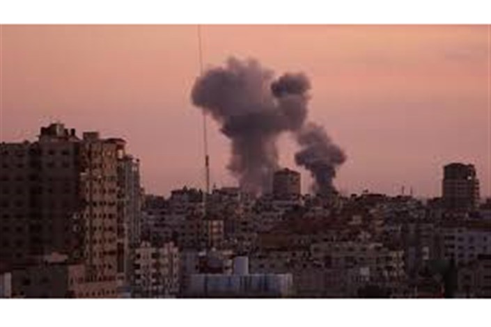 حمله هوایی به یک پایگاه نظامی حماس در غزه