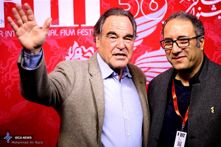  اولیور استون  به  جشنواره جهانی فیلم فجر آمد