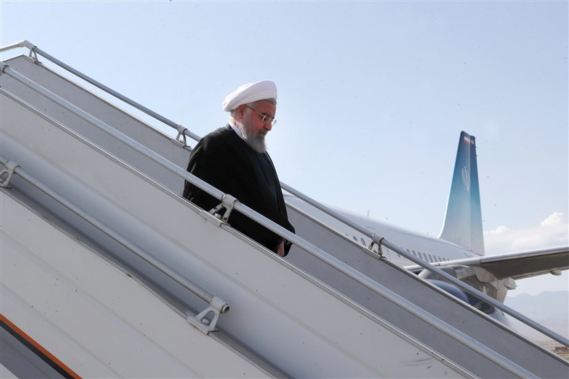 روحانی: یکی از اهداف سفر به خراسان رضوی تکمیل پروژه‌های سفر قبلی است