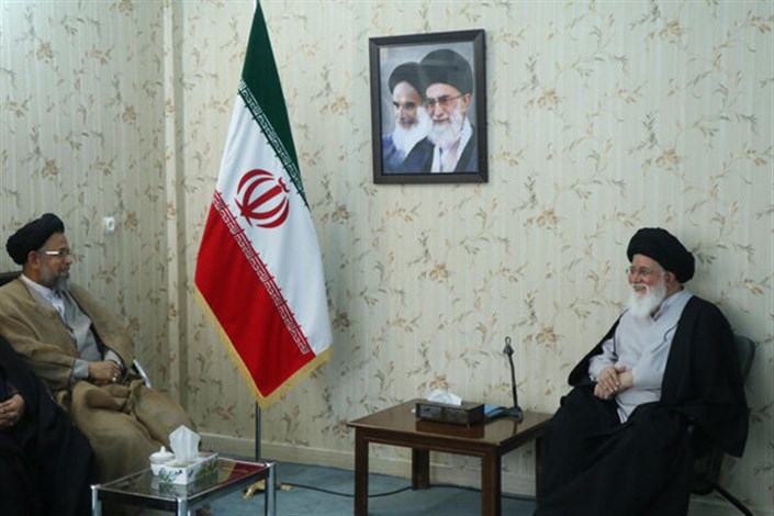 حضور وزیر اطلاعات در دفتر امام جمعه مشهد