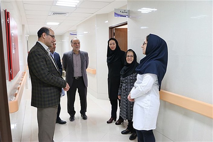 بازدید هیأت ارزیابی وزارت بهداشت از دانشگاه آزاد اسلامی بجنورد