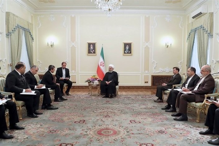 روحانی: شرکت‌های ایرانی آماده ارائه خدمات فنی و مهندسی به ترکمنستان هستند
