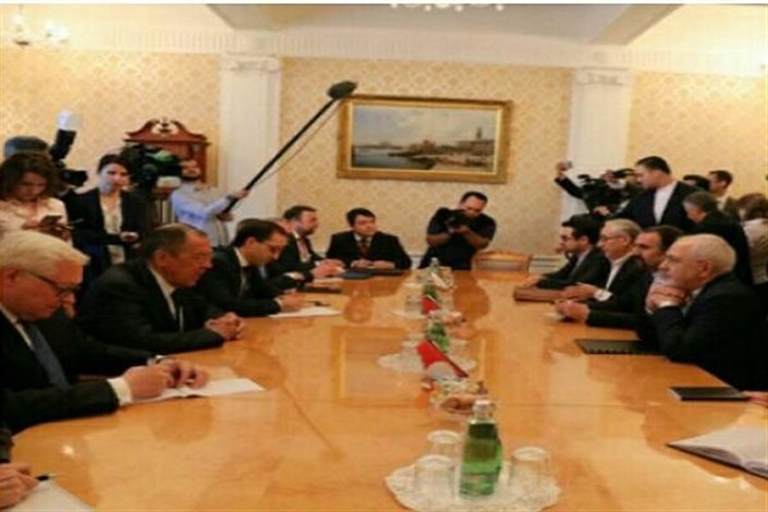 ظریف با همتای روس خود دیدار کرد