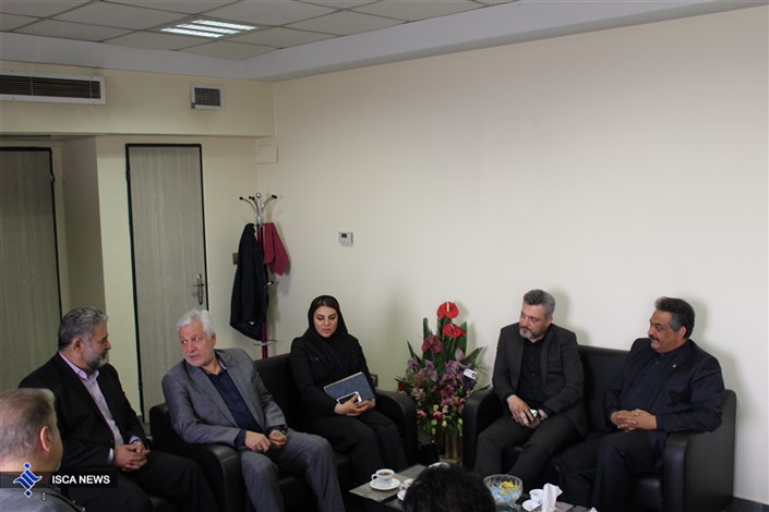 دیدار رئیس فدراسیون اسکواش با مدیرکل تربیت بدنی دانشگاه آزاد اسلامی 