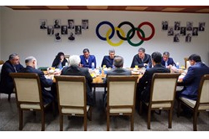 دیدار اعضای هیات اجرایی کمیته ملی المپیک با وزیر ارتباطات