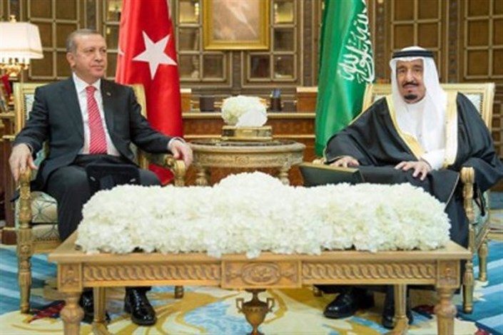 خشم حکام سعودی نسبت به اردوغان