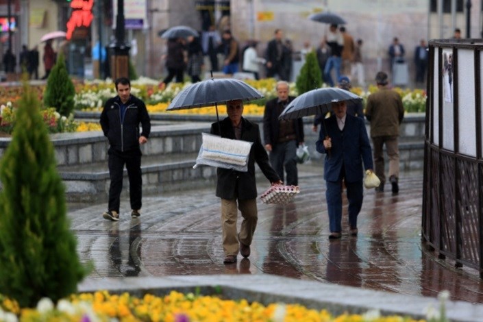 باران بهاری در ۱۸ استان از امروز تا شنبه