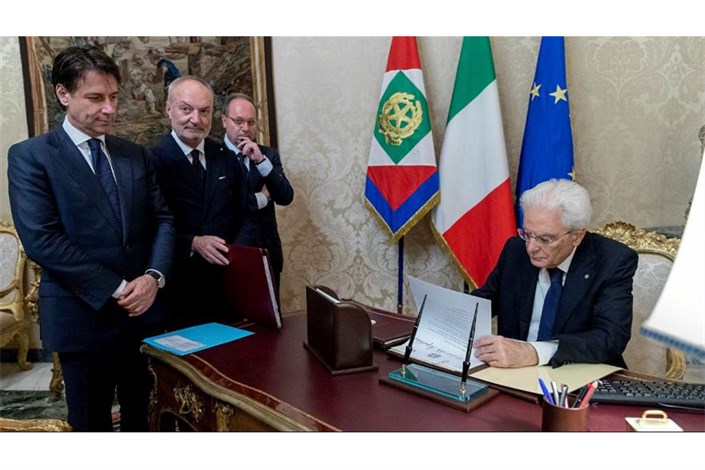 بن بست سیاسی در ایتالیا پایان یافت
