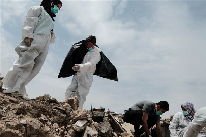 گروه داوطلب کشف جسد در موصل