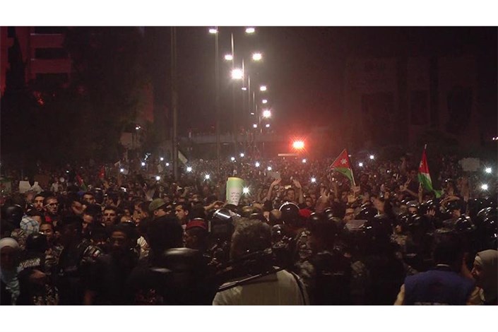 تظاهرات ها در اردن ادامه دارد