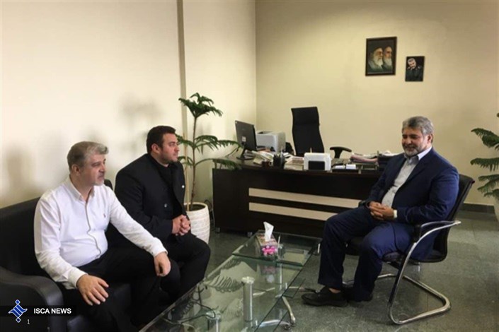 دیدار رئیس فدراسیون نجات غریق با مدیرکل ورزش و تربیت بدنی دانشگاه آزاد اسلامی