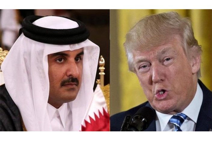 تماس تلفنی امیر قطر با دونالد ترامپ