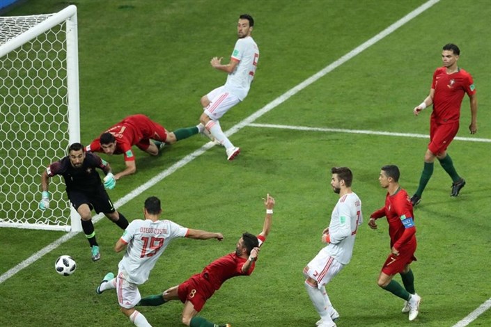  آمار بازی اسپانیا - پرتغال 
