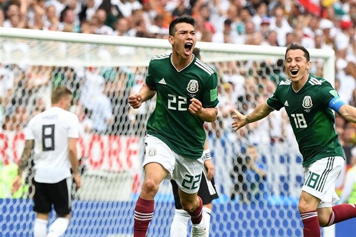 لوزانو بهترین بازیکن دیدار آلمان - مکزیک شد 
