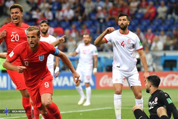 انگلیس 2 - تونس یک/ پیروزی دراماتیک «سه‌شیر» با درخشش آقای گل