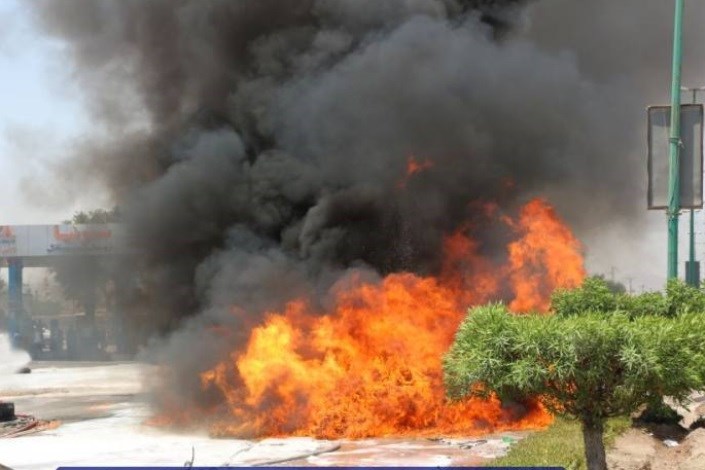  فرماندار بندرلنگه: حادثه آتش سوزی پمپ بنزین بندرکنگ خسارت جانی در برنداشت