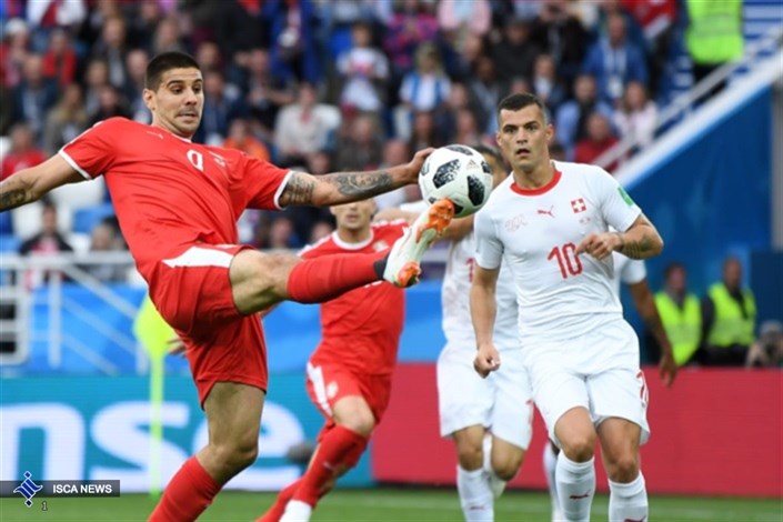 صربستان یک - سوئیس 2/ پیروزی دقیقه نودی مهاجمان قرمز