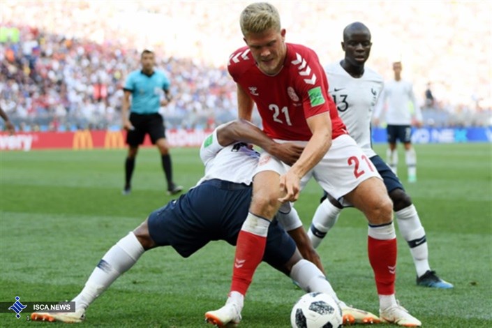 دانمارک صفر - فرانسه صفر/ صعود بی‌دردسر در اولین بازی بدون گل جام