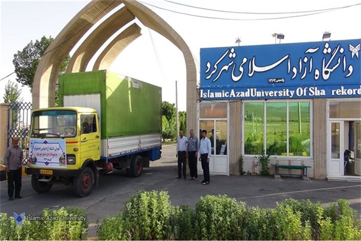 ارسال ۶۰ هزار بطری آب معدنی به خوزستان توسط دانشگاه آزاد اسلامی