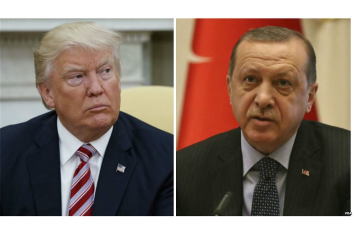 گفت وگو ترامپ با اردوغان