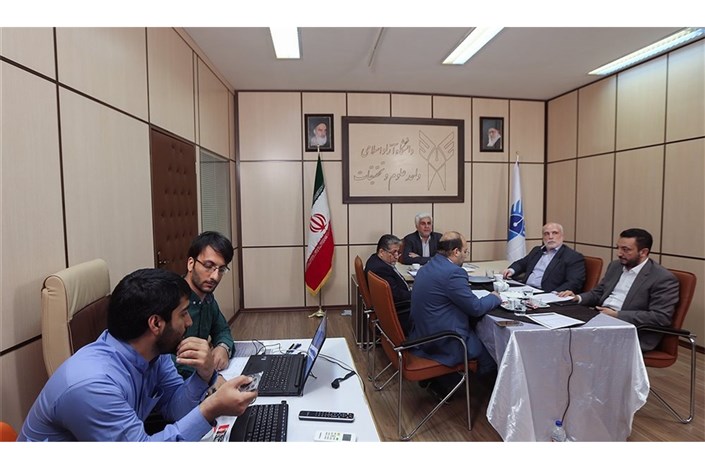 اولین جلسه آنلاین دکتر رهبر و روسای دانشگاه آزاد اسلامی 