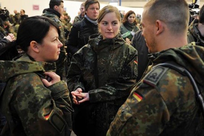 استخدام نیروی خارجی در ارتش آلمان