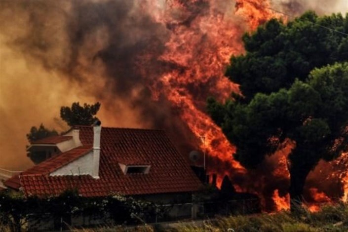 74 کشته در آتش سوزی گسترده یونان
