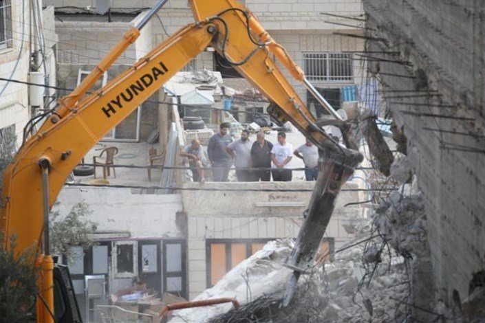 تخریب اماکن  فلسطینی ها در قدس شرقی