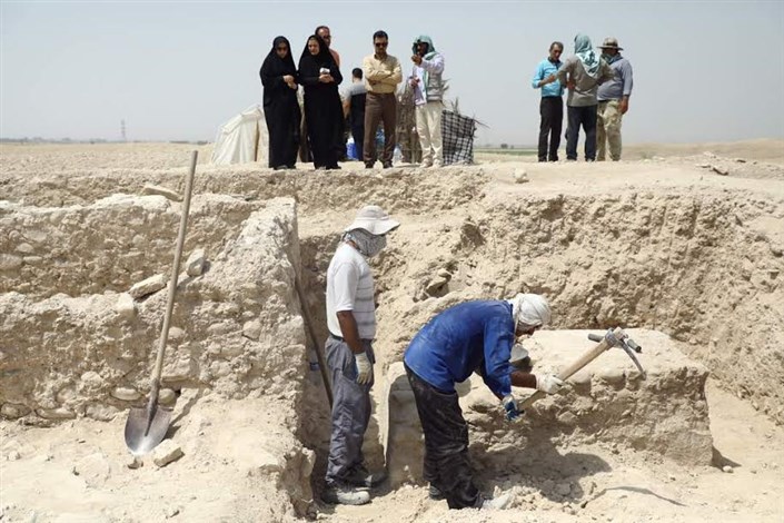 مسجدمدفون‎شده متعلق به اوایل دوره اسلامی  رخ از نقاب خاک بیرون کشید