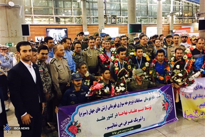 بازگشت تیم دوچرخه سواری نیروهای مسلح به ایران