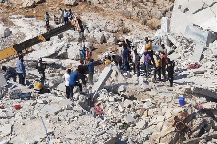 افزایش شمار تلفات انفجار ادلب سوریه