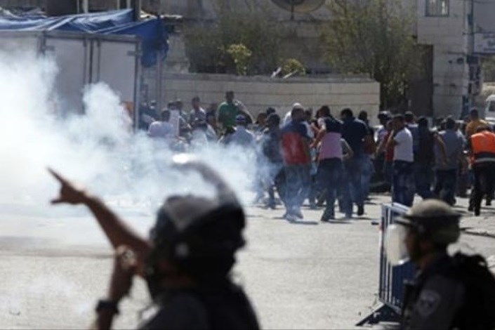 حمله رژیم صهیونیستی به معترضان فلسطینی در کرانه باختری