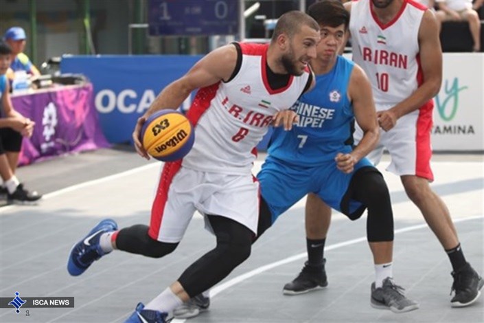 تیم ملی بسکتبال سه نفره ایران برنزی شد