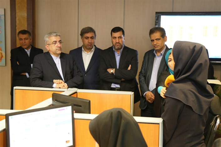 بازدید سرزده وزیر نیرو از فعالیت های توزیع برق تهران بزرگ 