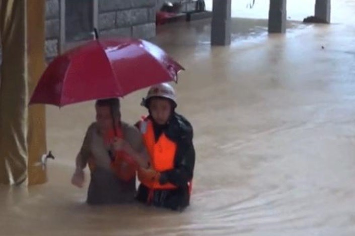 طوفان شدید در چین