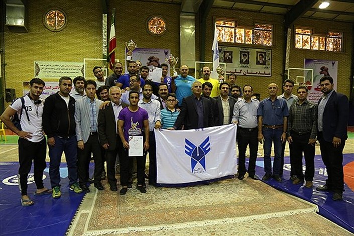 نتایج مسابقات کشتی آزاد و فرنگی دانشگاه آزاد اسلامی مشخص شد