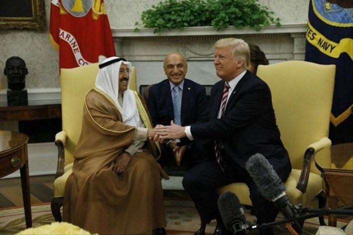 امیر کویت در راه کاخ سفید