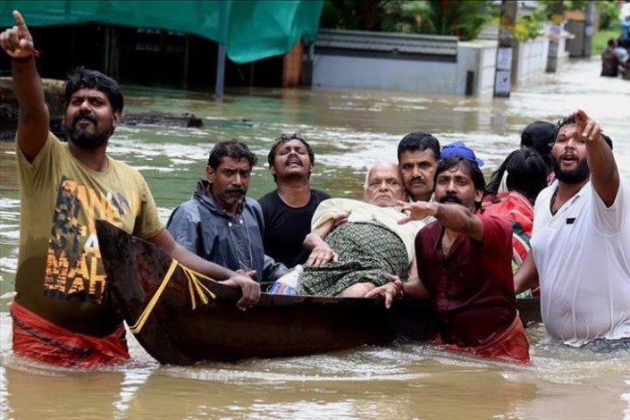 باران های موسمی هند 1400 کشته بر جای گذاشت