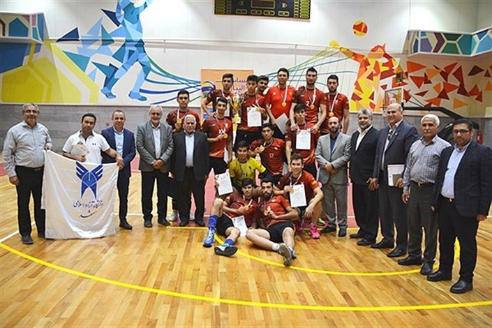 مسابقات والیبال دانشجویان دانشگاه آزاد اسلامی با قهرمانی گلستان به پایان رسید