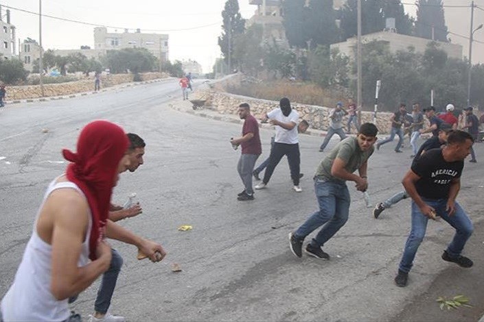 حمله نظامیان رژیم صهیونیستی به تظاهرات فلسطینیان