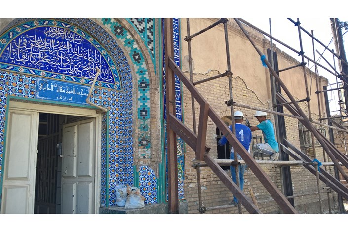 مسجد عامری اهواز مرمت می شود