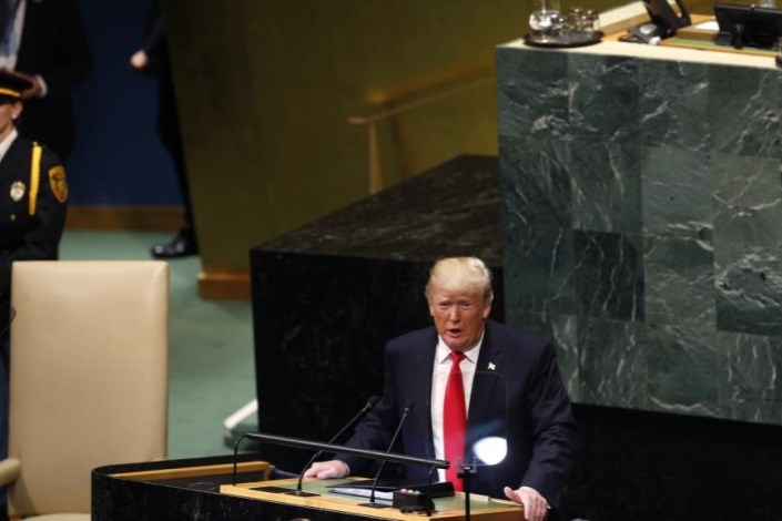 دروغ های ترامپ در سازمان ملل متحد در مقابل جهانیان